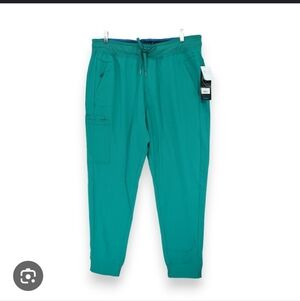 2 Pair NWT Cherokee hunter green scrub bottoms